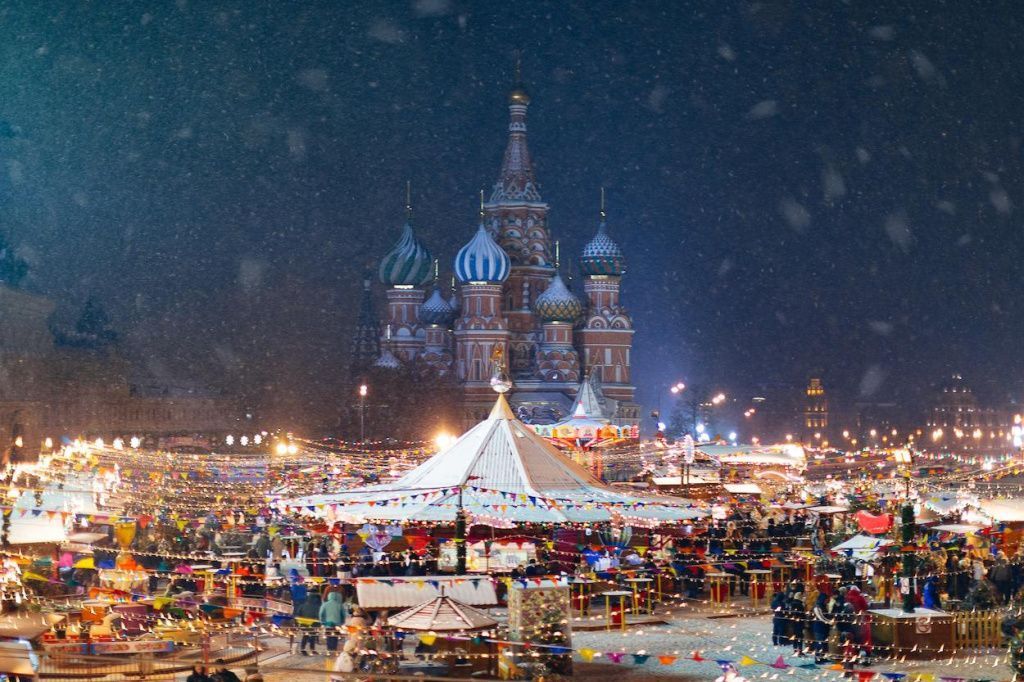 Новогодняя Красная Площадь в Москве Новогодняя Красная Площадь в Москве