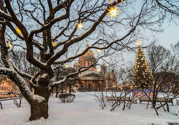 Новогодний Санкт-Петербург