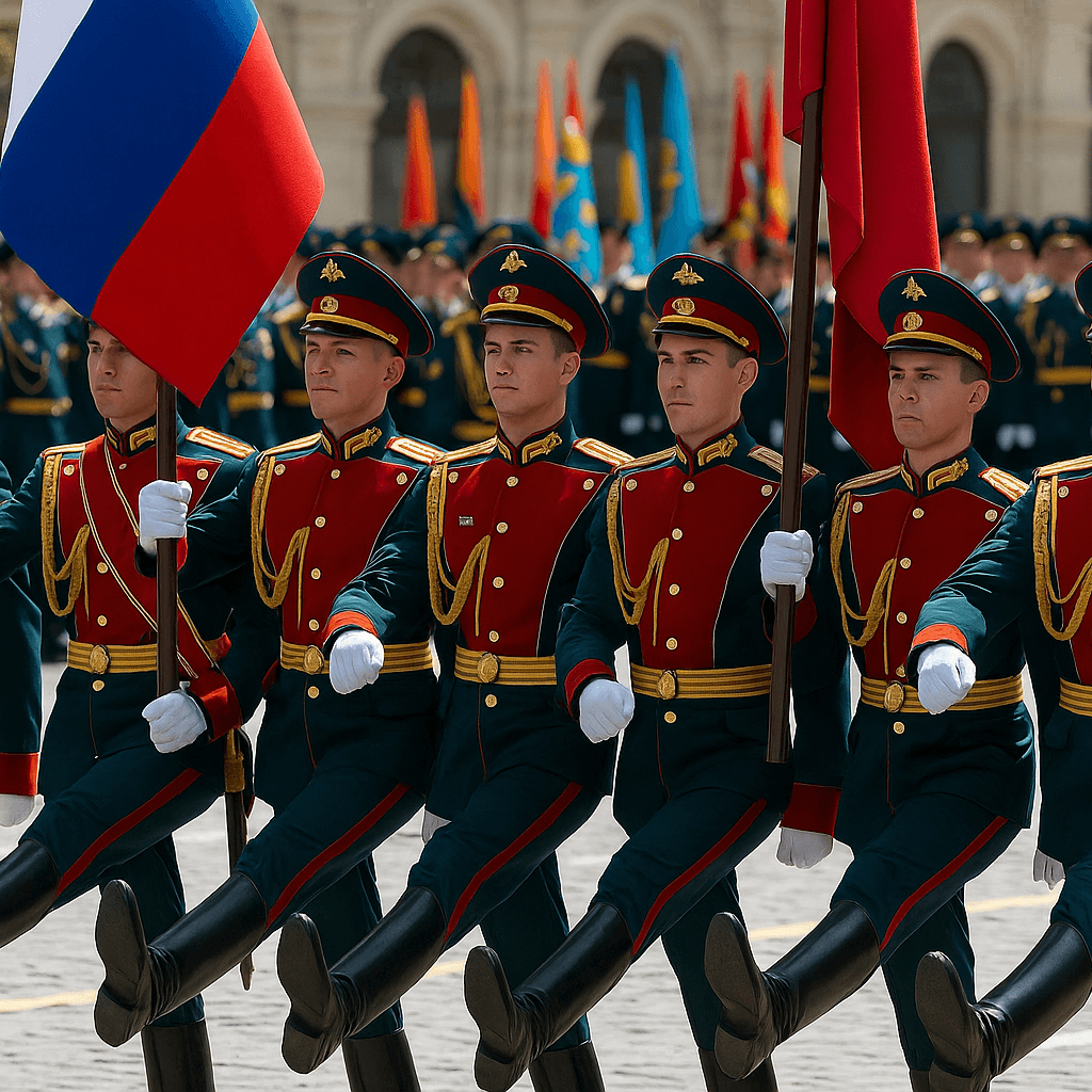 Москва 9 мая