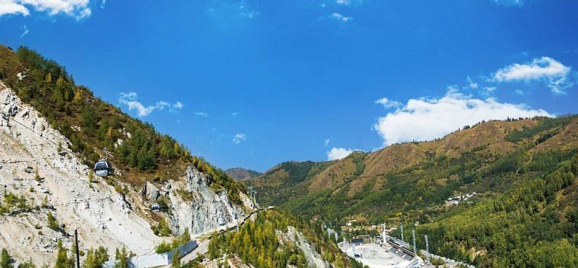 Ландшафт района Медео