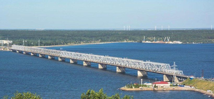 Императорский мост в Ульяновске
