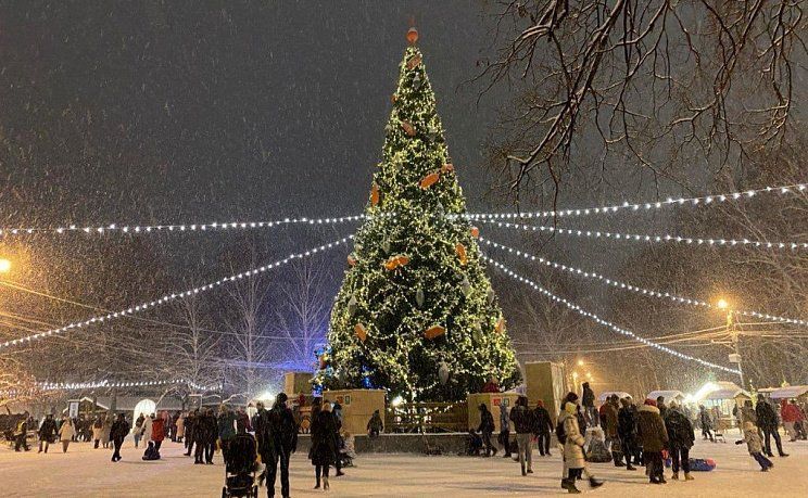 Новогодний Екатеринбург