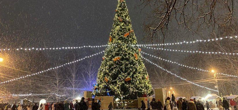 Новогодний Екатеринбург