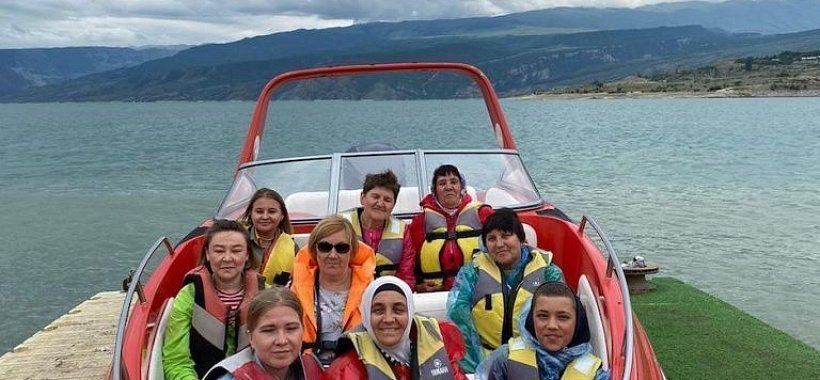 Катание на Ирганайском водохранилище