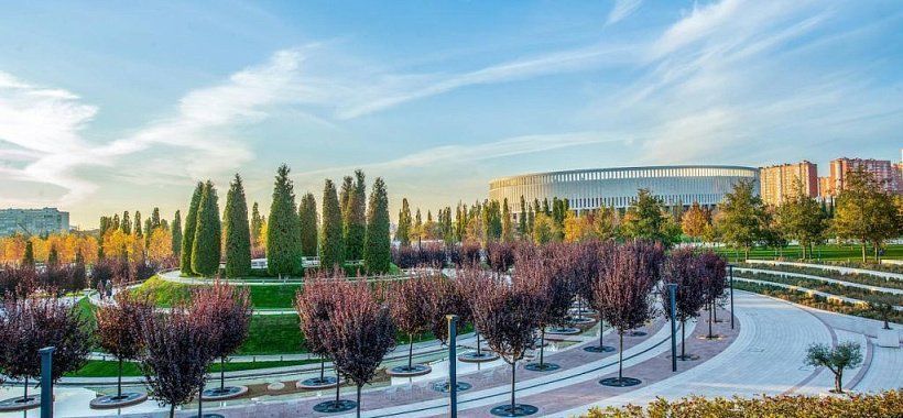 Городской сад в Краснодаре