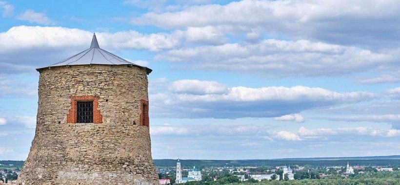 Крепость-мечеть, руины городища, Елабуга