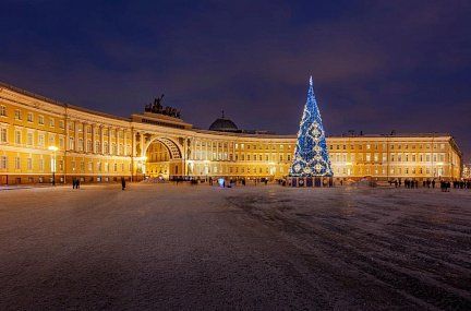 Новогодние автобусные туры в Санкт-Петербург на 4 дня (6 дней с дорогой)