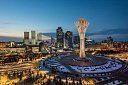 Столица Казахстана Астана зимой