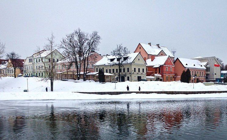 Троицкое предместье в Минске