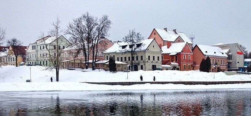 Троицкое предместье в Минске