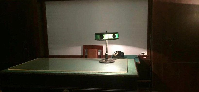 Рабочий стол Сталина в бункере Сталина