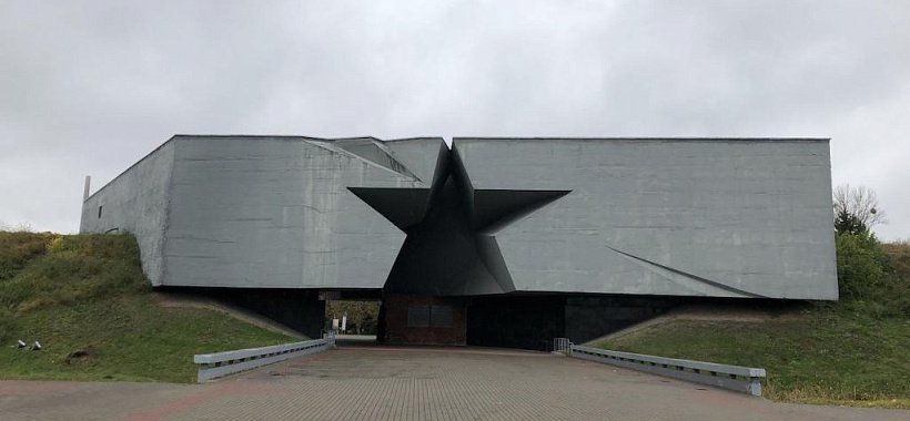 Начало экспозиции Брестская крепость