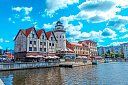 Рыбацкая деревня в городе Калининград