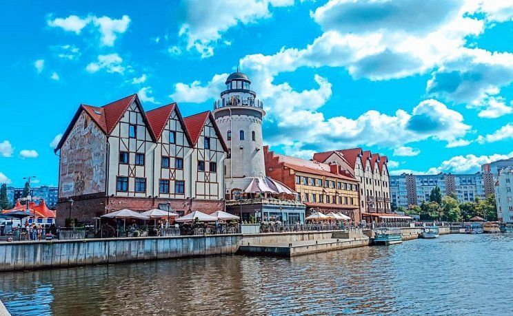 Рыбацкая деревня в Калининграде