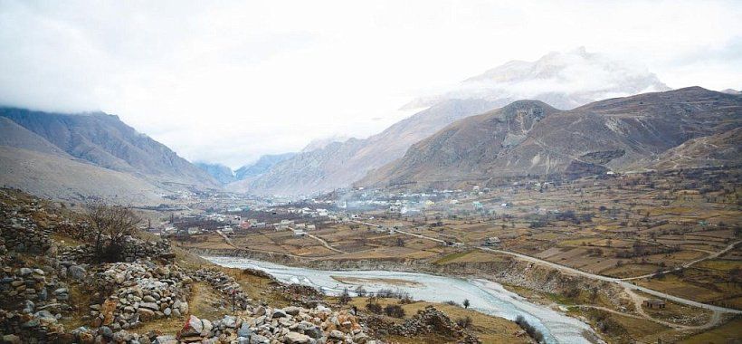 Верхняя Балкария зимой