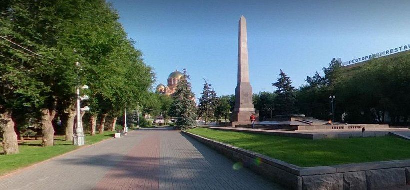 Площадь Павших борцов в Волгограде