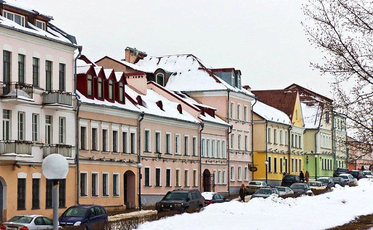 Троицкое предместье в Минске