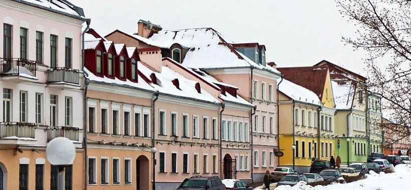 Троицкое предместье в Минске