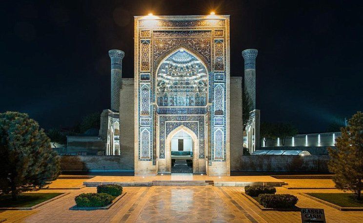 Ночной Самарканд