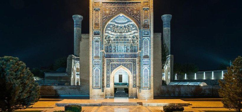 Ночной Самарканд