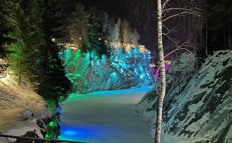 Прогулки по зимней Рускеала