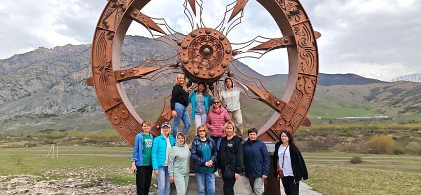 Колесо Балсага в Северной Осетии