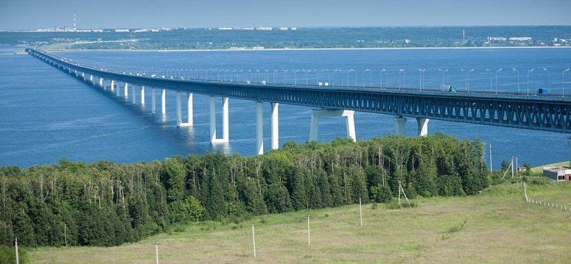 Президентский мост в Ульяновске
