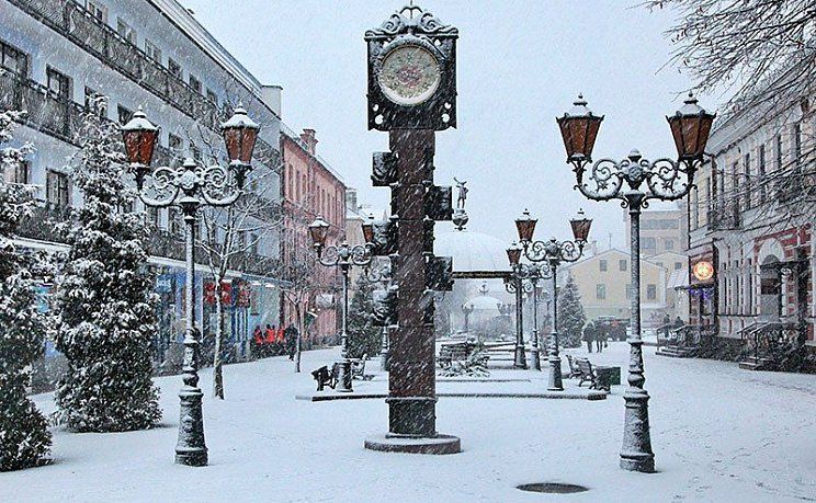 Зимний Брест