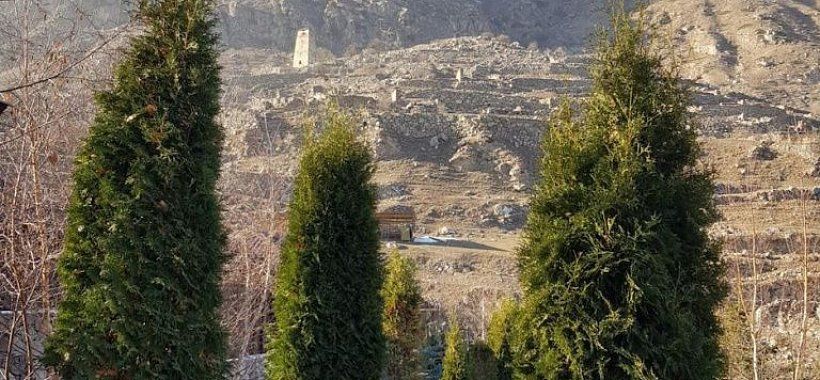 Село Верхняя Балкария зимой