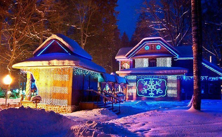 Резиденция Деда Мороза в Беловежской пуще