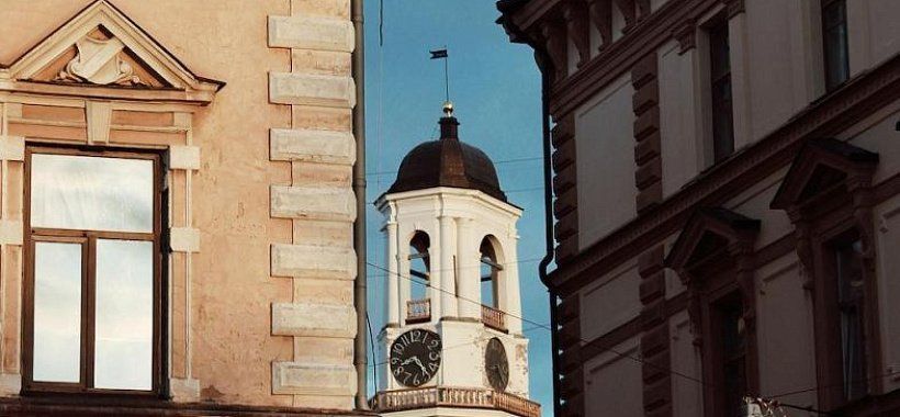 Часовая башня в Выборге