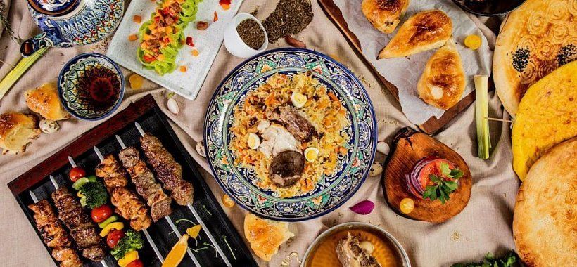 Обед в Узбекистане