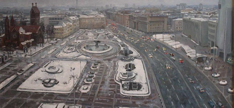 Площадь Независимости в Минске