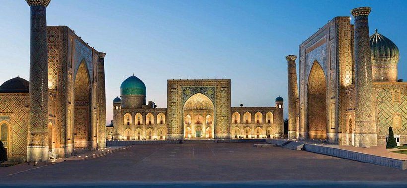 Площадь Регистан Самарканд