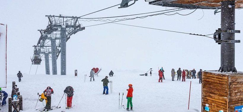 Эльбрус в горнолыжный сезон