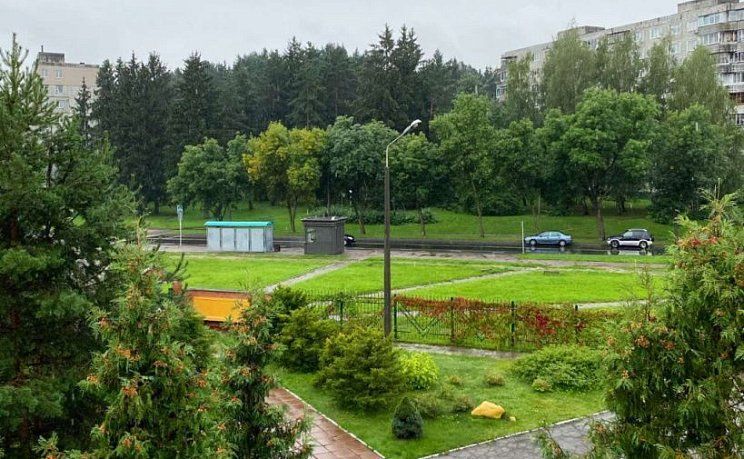 Территория отеля Алмаз в Минске