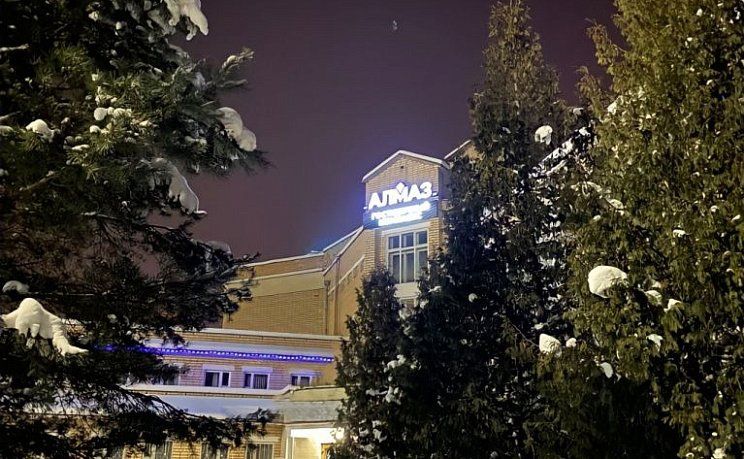 Отель Алмаз Минск зимой