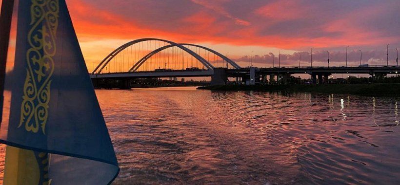 Речная прогулка по Астане