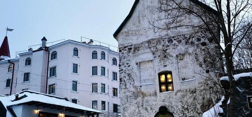 Старый особняк на Прогонной улице в Выборге