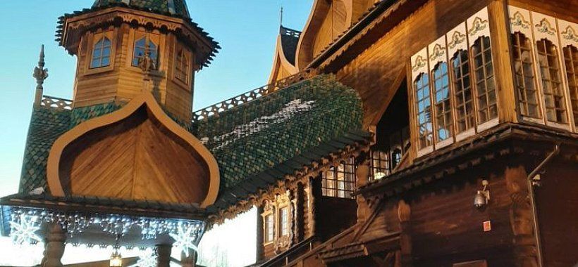 Дворец Алексея Михайловича в парке Коломенское