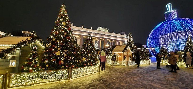 Новогодняя Москва