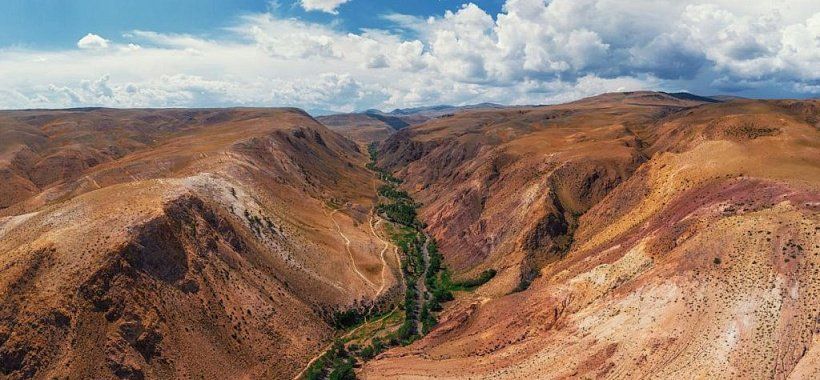 Желтые Красные горы Алтая