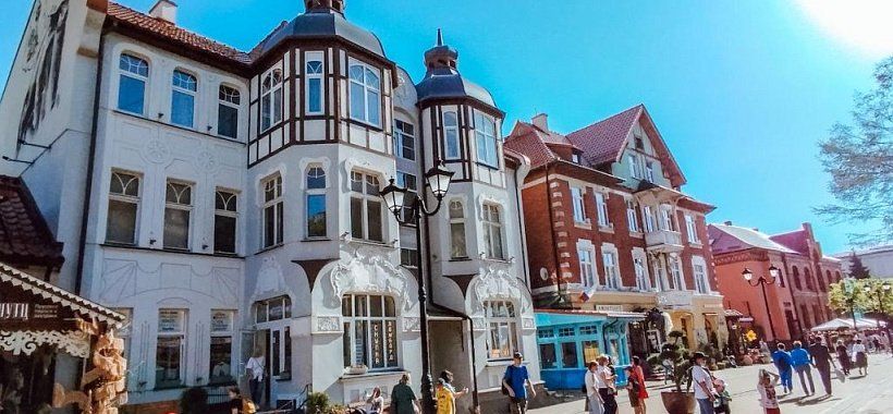 Курортный проспект в Зеленоградске