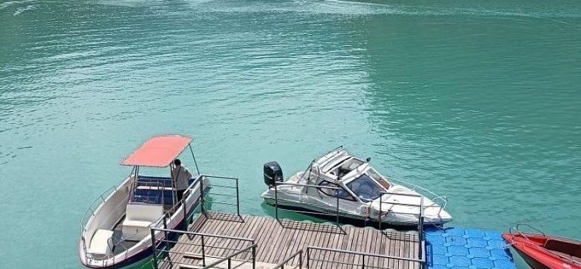 Катание Чиркейское водохранилище Дагестан