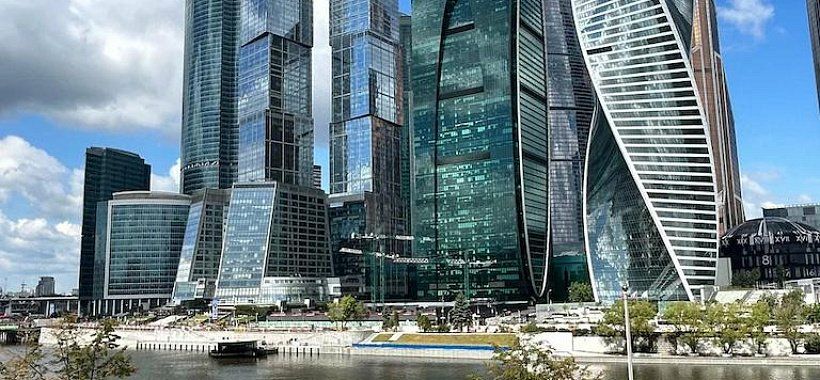 Москва Сити небоскребы Москвы