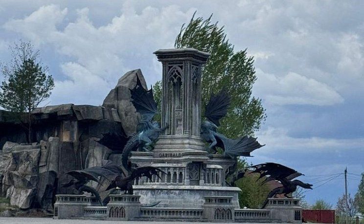 Территория замка Гарибальди