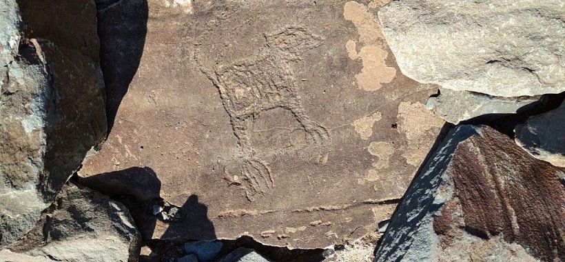 Наскальные рисунки (петроглифы)