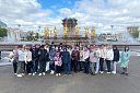 Вид Кремля в Москве