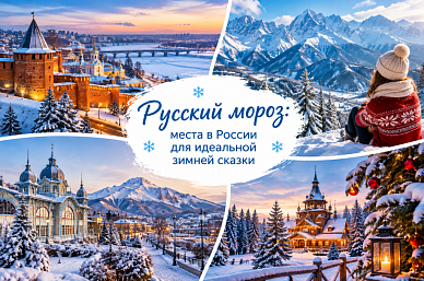 Русский мороз: места в России для идеальной зимней сказки