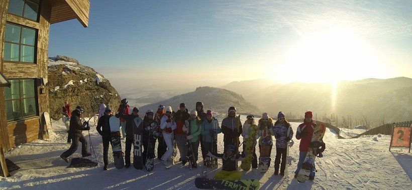 Катание на Банном Южный Урал